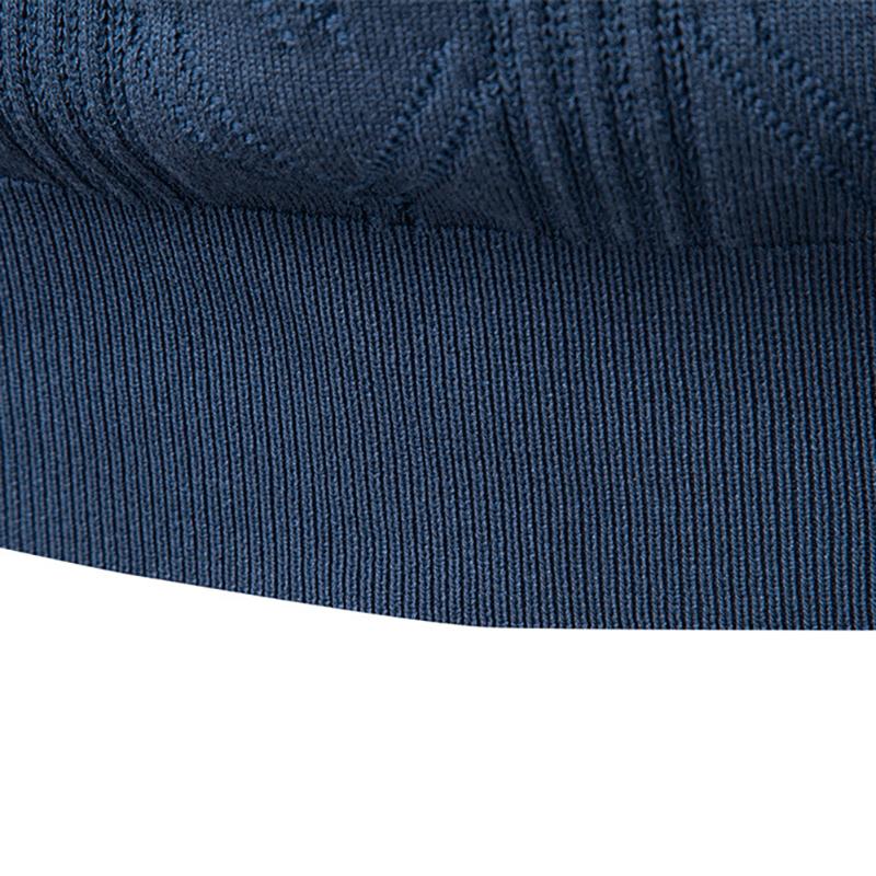 Polo Ralph Lauren 2025 Autumn and Winter New Embroidery Men's Jacquard Sweater Men's Pullover Sweater Solid Color V-neck Knitted Sweater Men