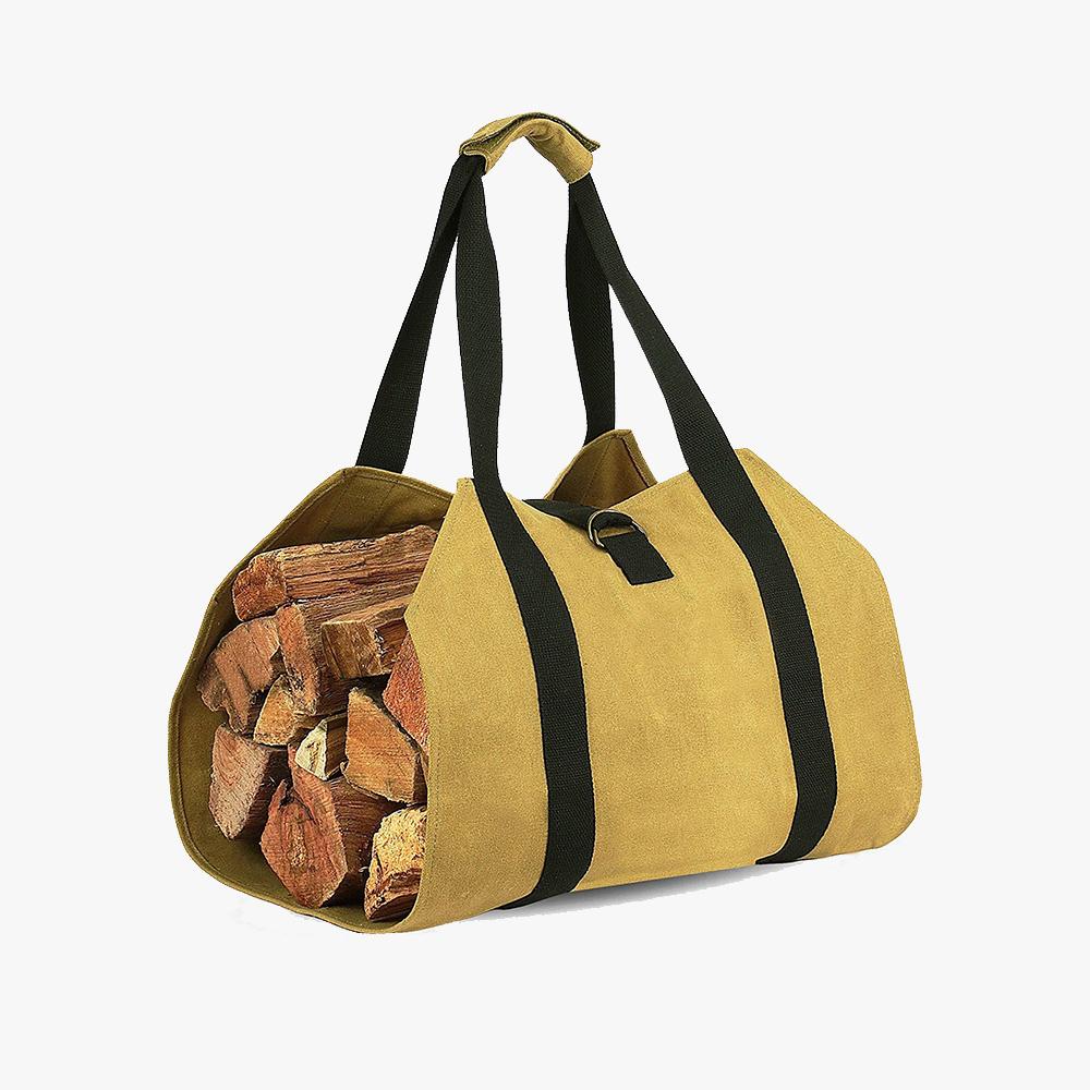 

1 шт. сумка для хранения дров на открытом воздухе, портативная прочная сумка для хранения дров, многофункциональная сумка для хранения дров