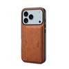 EUCAGR for IPhone 17 17 Air 17 Pro Max 16E 16Pro Max 16 Luxury Retro Wallet Phone Case Card Holder PU Leather Stand Back Cover