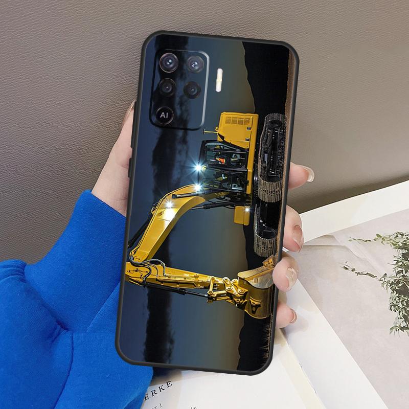 

Excavator Case For Oppo A77 A57 A17 A60 A80 A40 A74 A54 A94 A78 A98 A18 A38 A58 A96 A76 A16 A15 A5 Pro OPPO A40 A40m