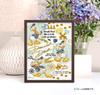 Yanoman [Made In Japan] 300-Piece Jigsaw Puzzle, Petit Petit Light Series, Disney Colorful Gold Donald Duck, 42-97 (16.5 X 21.5 Cm), Includes Piece