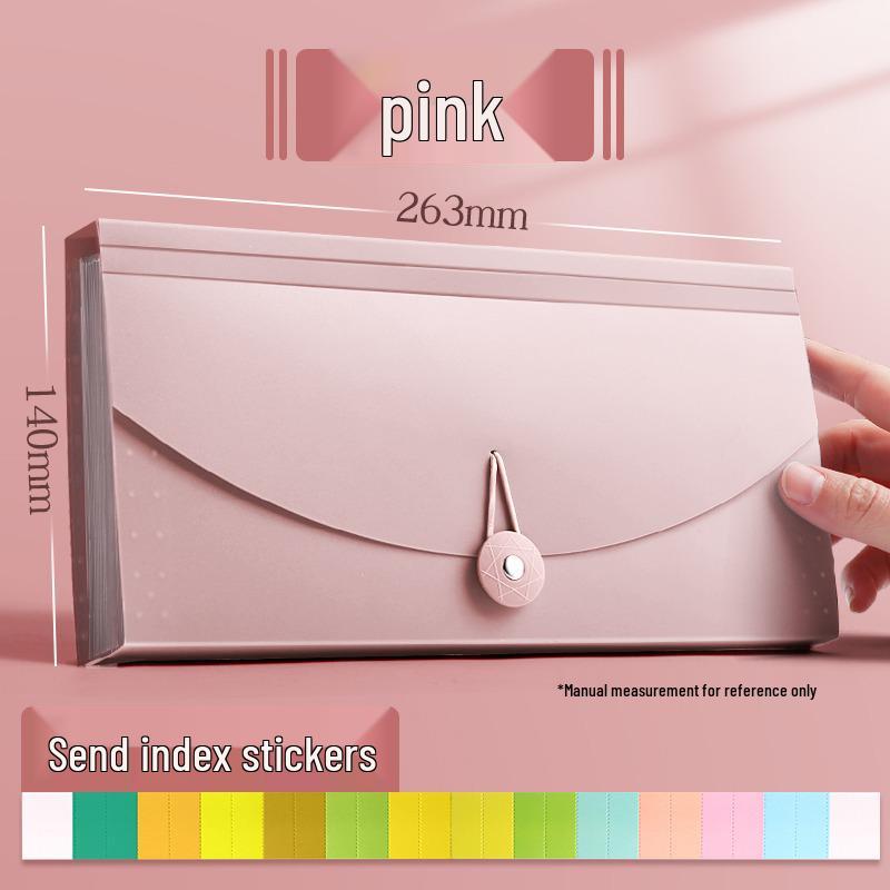 Multi-layer Document Organizer Bag with Large Capacity for Invoices, Receipts, and Files