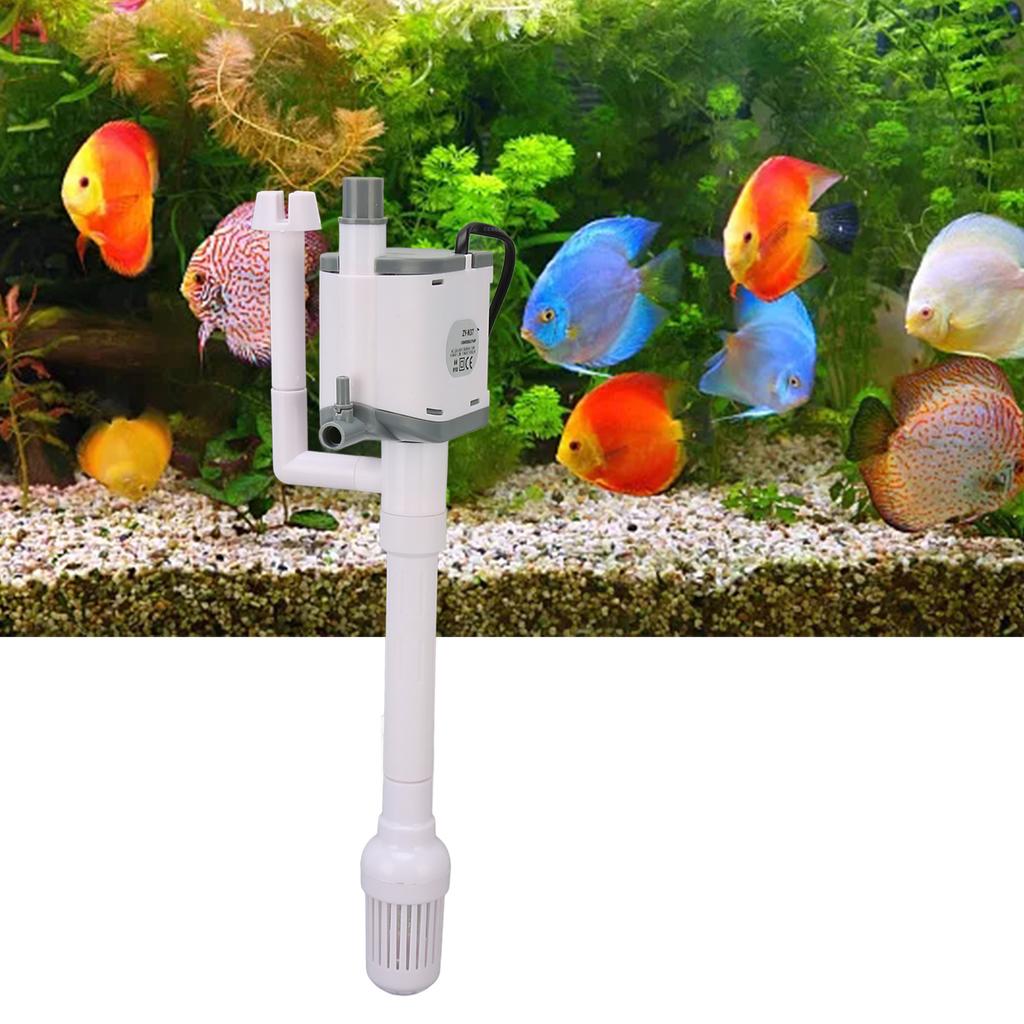 3 In 1 Aquarium Filt  Pump Fish   Quiet Oxygen A Ator Filt  Subm Sible Pump with 4 Removable Suction Cups