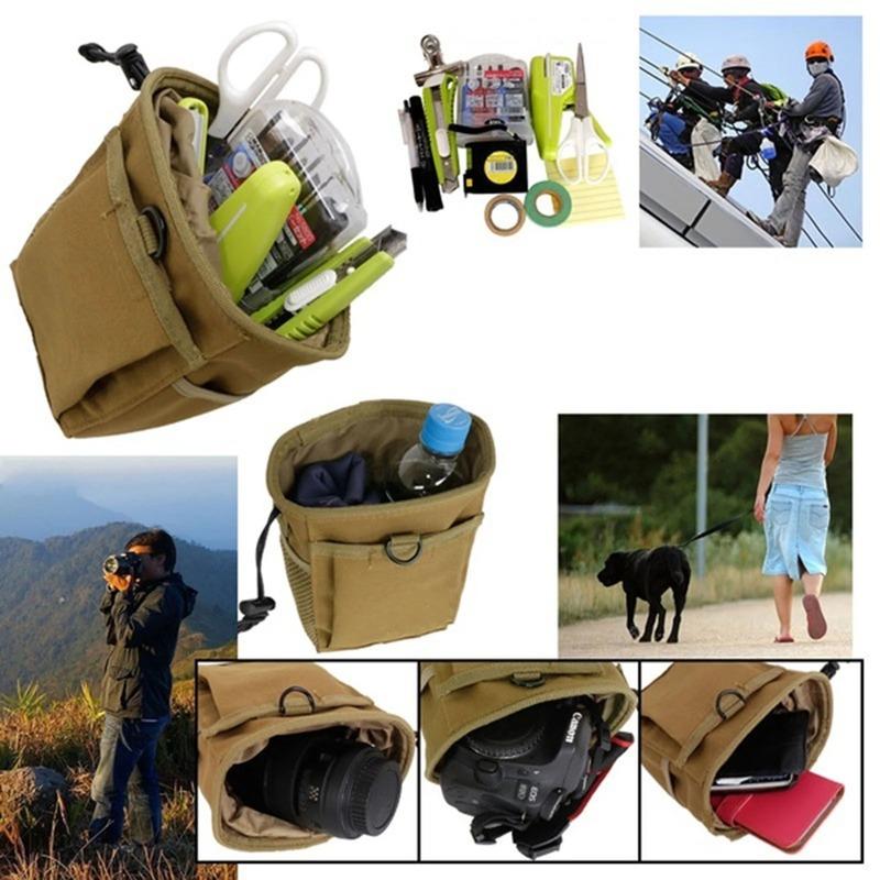 Tactical Dump Pouch Military  Magazine Pouch Drop Reloader Bag Airsoft Rifle Recovery Pouch Hunting Accessaries