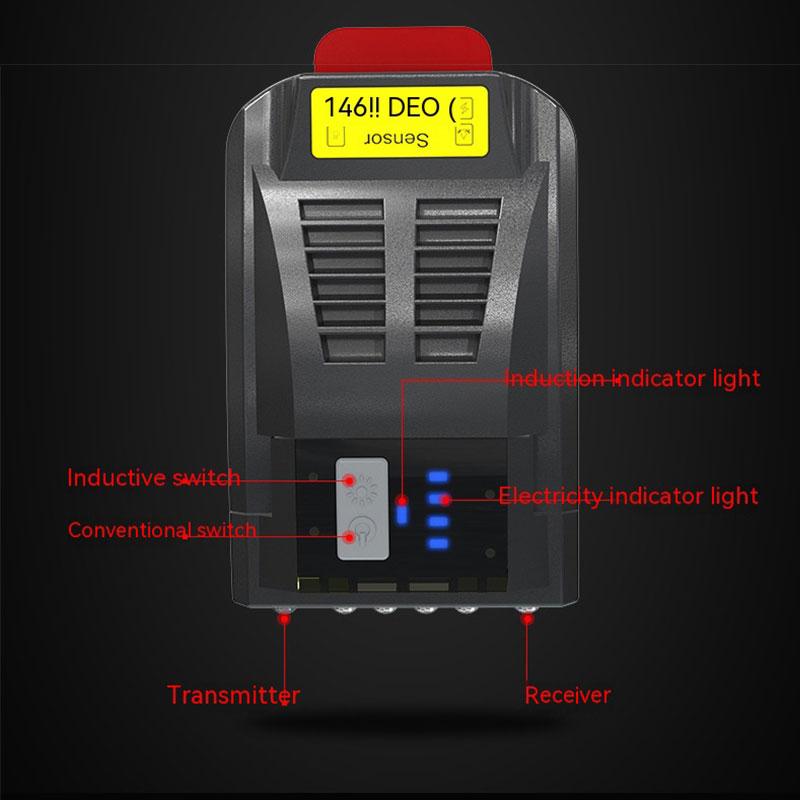 Mosquito Repellent Headlamp Induction LED COB Fishing Bait Clip Hat Lamp Outdoor Night Fishing Camping Cycling Running Headlight