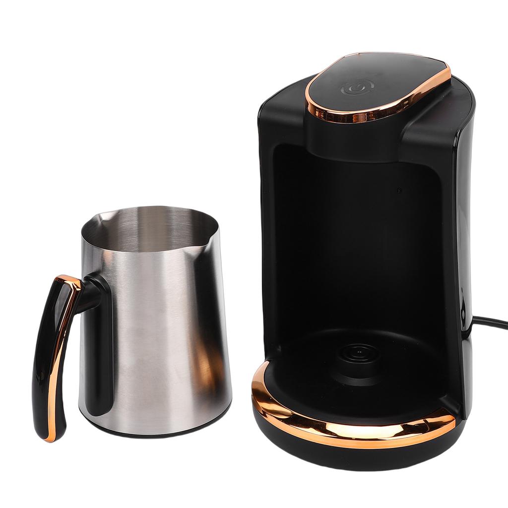 Turkish Coffee Maker Stainless Steel 550W 250ML Single Cup Turkish Coffee Machine for   Travel