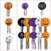 Skeleton Hangingn Tassels Lantern Bat Halloween Paper Lanterns Creative   Shopping Mall
