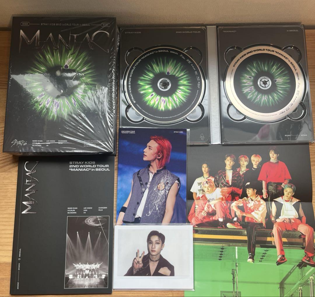 

[USED] Stray Kids Blu-ray 2nd World Tour MANIAC