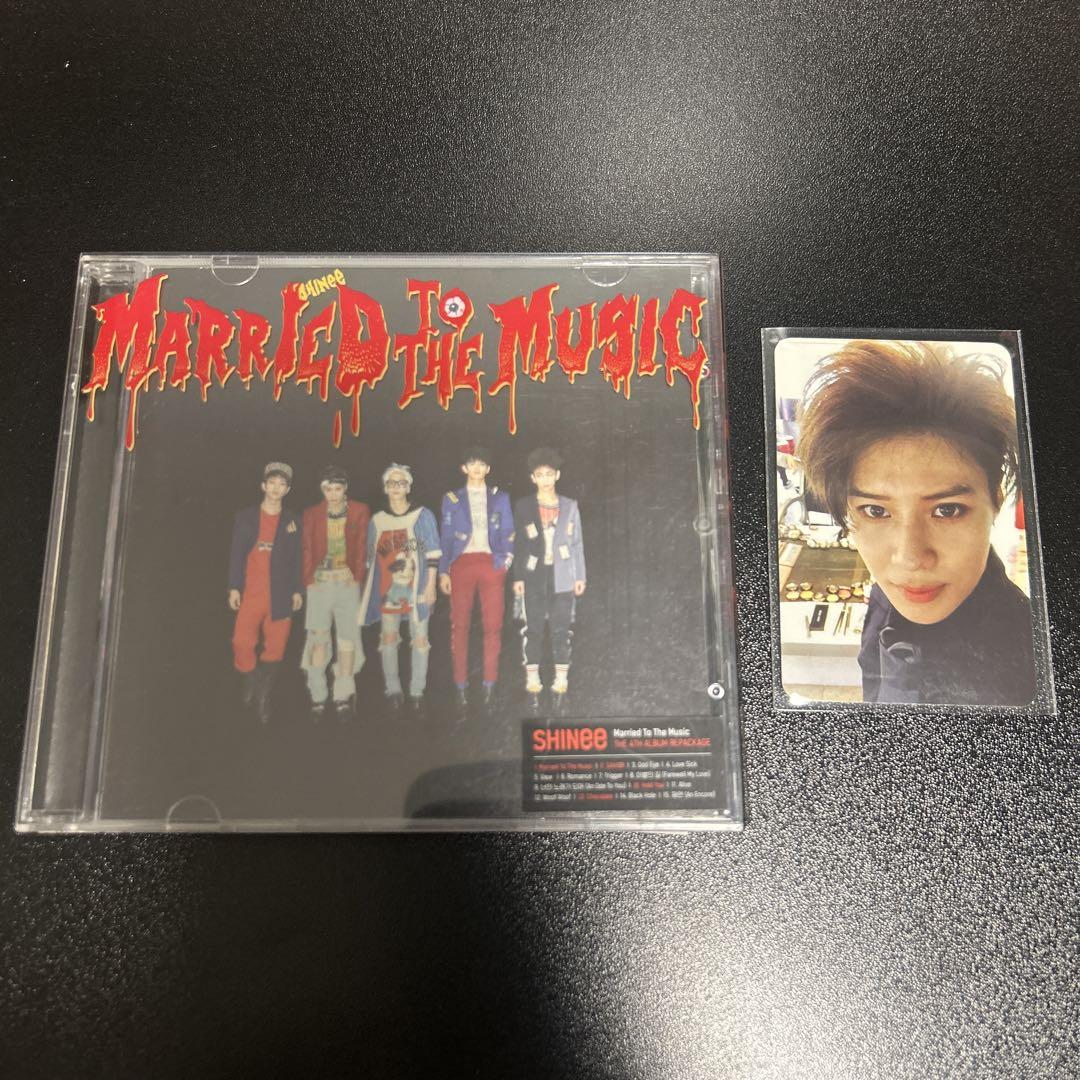 

[USED] SHINee Married To The Music Trading Card Taemin