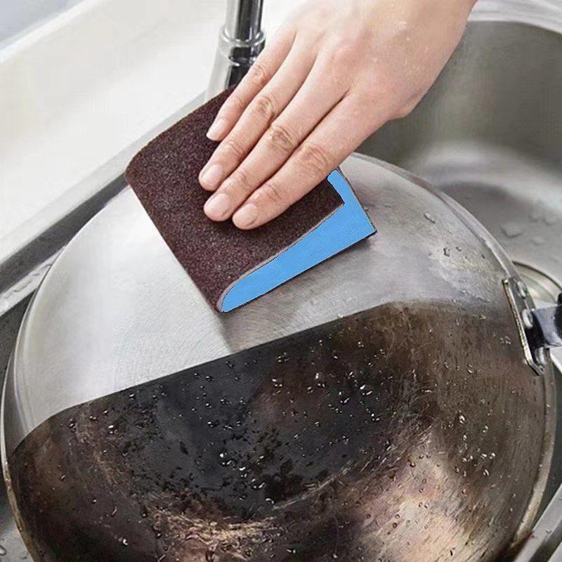 1/5/20 Esponja Mágica de Limpieza Desincrustante de Carborundo Lija Esponja Herramientas de Cocina Domésticas