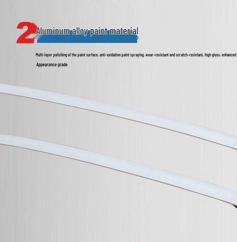 Aluminum Alloy Roof Rack Cross Bars for 2014-2018 RAV4, Screw-Locking Type