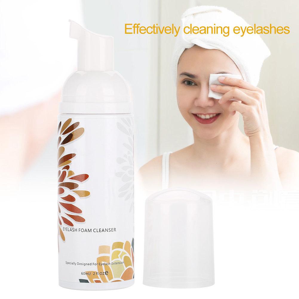 Professional Eyelashes Foam Cleaner Eyelash Extension Cleanser Shampoo Tool