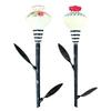 Hummingbird Feeder Garden Stakes Stakes, Vintage Flower Bird Nectar Feeders, Resin Wildlife Feeding Station Outdoor Feeders for Yard Patio Decor Small