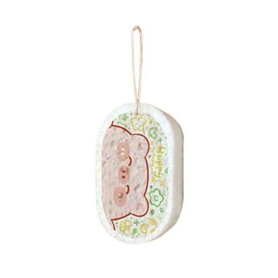 

1/3 шт. Утолщенная губка из древесной целлюлозы с мультяшным рисунком, безопасная для детей, для мытья посуды, впитывающая масло, неабразивная губка для мытья кастрюль 1pc B