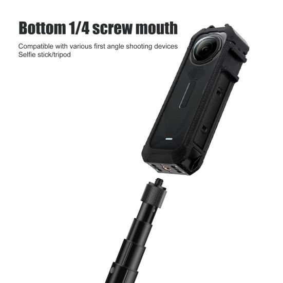 PC Protective Frame for Insta360 X5 Camera Magnetic Quick Release Interface Mounting Bracket Housing Shell Case for Action Camera Accessories