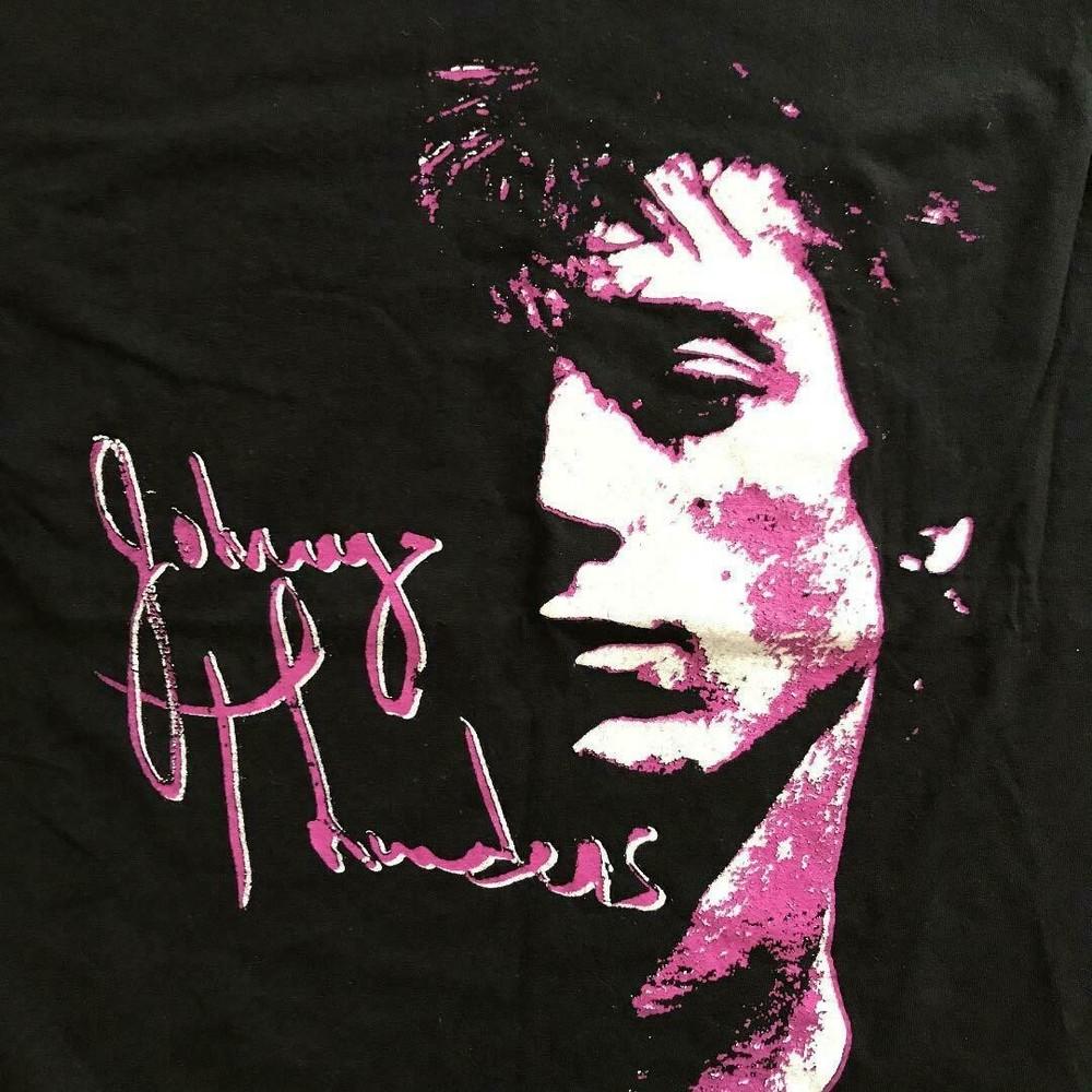 Футболка Johnny Thunders New York Dolls Черная Размер XL - 4XL II035 - BSS116 Унисекс Футболка M