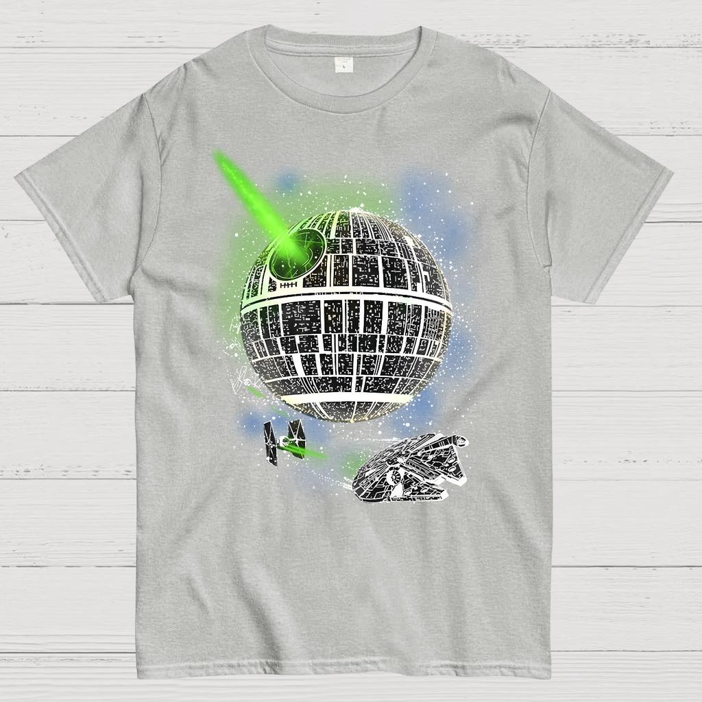 Dark Side Of The Glow! Unisex 100% Cotton Summer Casual Cool Loose T-Shirt