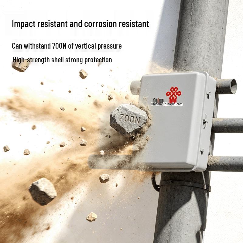 Wall-Mounted Fiber Optic Splitter Box