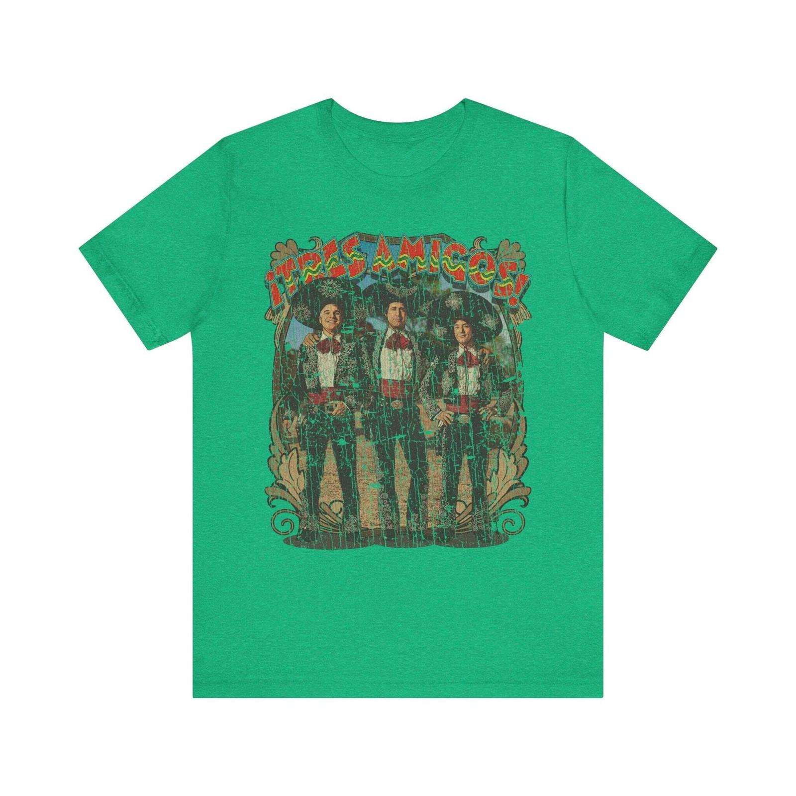 ¡Tres Amigos! 1986 Vintage Men s T shirt 3XL