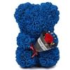 Rose Teddy Bear Mom Girlfriend Birthday Gifts Women Rose Teddy Bear Artificial Flower Anniversary Valentines Day Birthday Gift