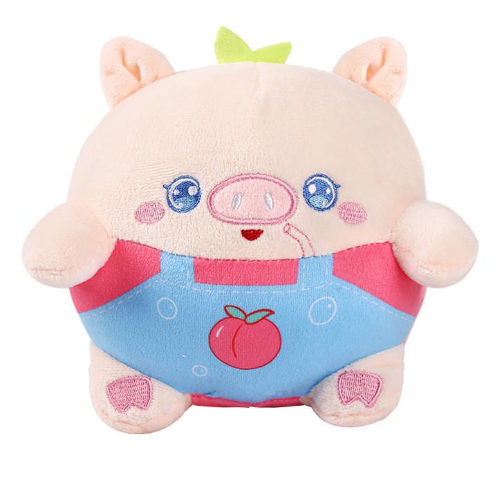 English Tiao Tiao Zhu Bouncy Ball - Baby Learning Toy, Seaweed Pig Design