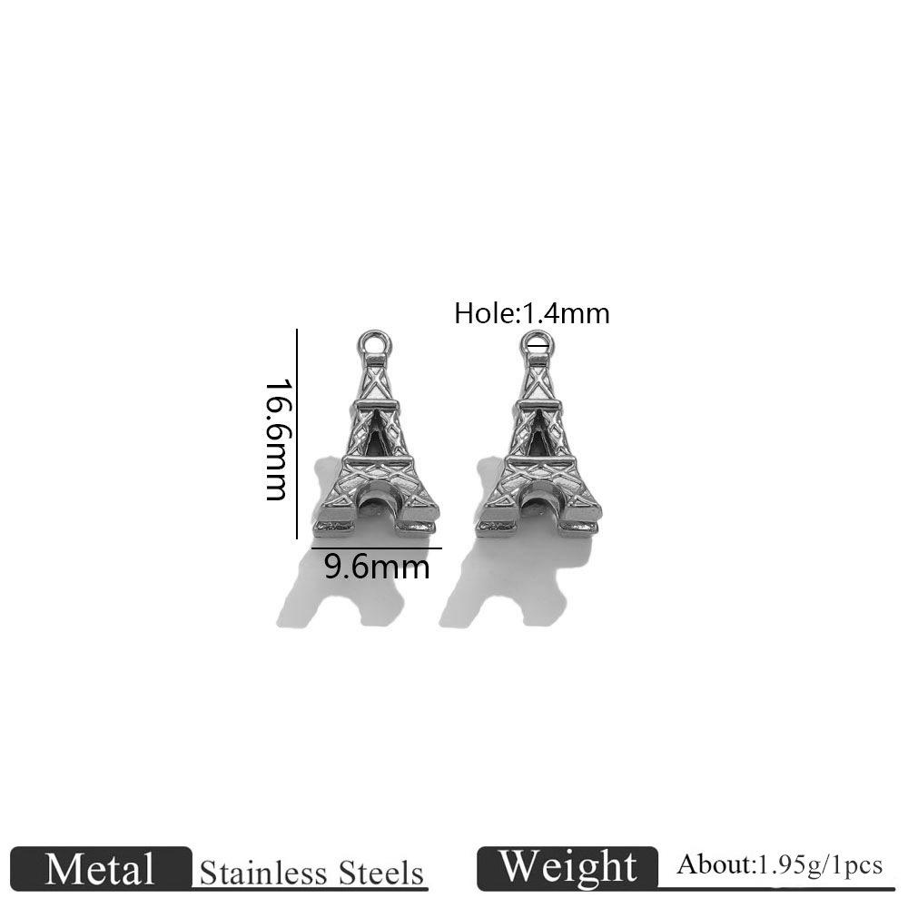 Yori 5 Stück Edelstahl 18K Gold Plated Anhänger DIY Schmuckzubehör Verwendet für DIY Herstellung von Armband Halskette
