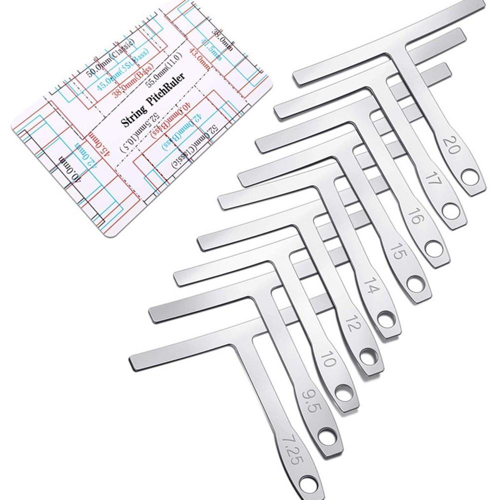 

Линейка высоты струны гитары Т-образные линейки для гитары из нержавеющей стали