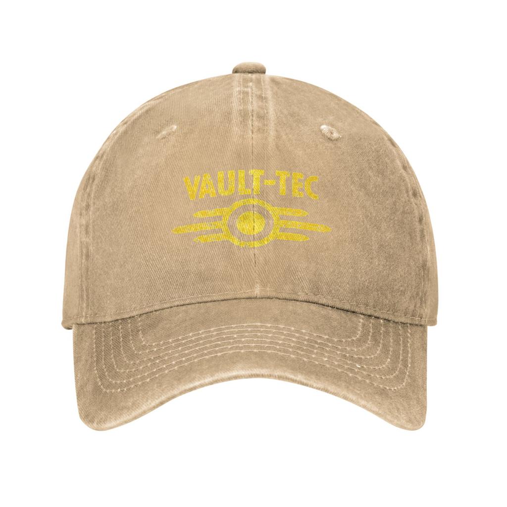 Vaults TECs Washed Baseball Cap Game Fallouting Stylish Sun Trucker Hat Summer Women Men Outdoor Gym Baseball Caps