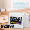 Projection Clock Digital LED Projector with Night Backlight for Home Living Room Bedroom Desk Table Thermometer Hygrometer