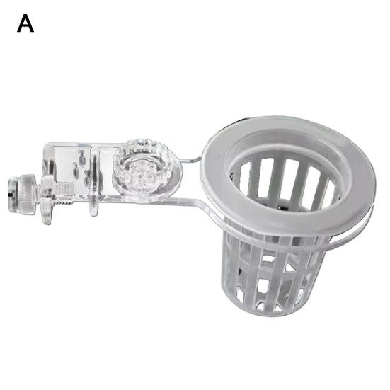 Suport pentru plante de acvariu Coș pentru plante hidroponice montat pe perete Suport pentru plantare iarbă de apă Jardinier pentru acvariu Accesoriu pentru rezervor de pește