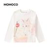 MOMOCO Girls' Sweet & Versatile Long Sleeve T-Shirt