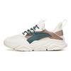 Anta Lifestyle Series Fabric Synthetic Leather Sports Shock Absorption Non-Slip Wear-Resistant Breathable Lightweight Low-Top Casual Shoes 912038820-6