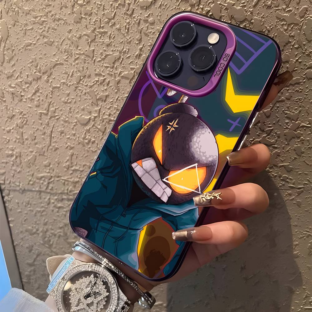 Game F-Friday Night F-Funkins Phone Case For iPhone 17,16,15,14,13,12,11Pro,XS,Max,Plus,Mini,SE4,E Purple Matte Shockproof Cover
