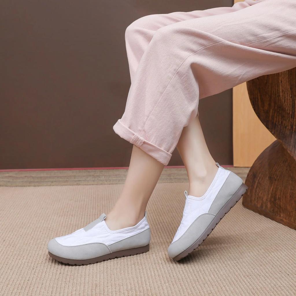 Fashion Fashion 2025 Slip On Low Top Ladies Footwear Designer Luxury Vulcanized Shoe High Quality Cheap New In Offers 39 Women's Shoes