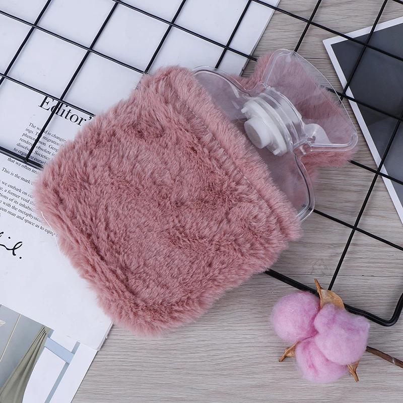 Reusable Winter Warm Heat Hand Warmer PVC Stress Pain Relief Therapy Hot Water Bottle Bags Super Cute Water Injection Water Bags
