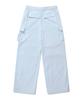 COVERNAT WOMAN Parachute Cargo Pants Light Blue