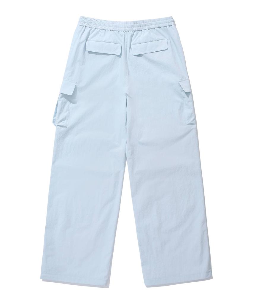 COVERNAT WOMAN Parachute Cargo Pants Light Blue