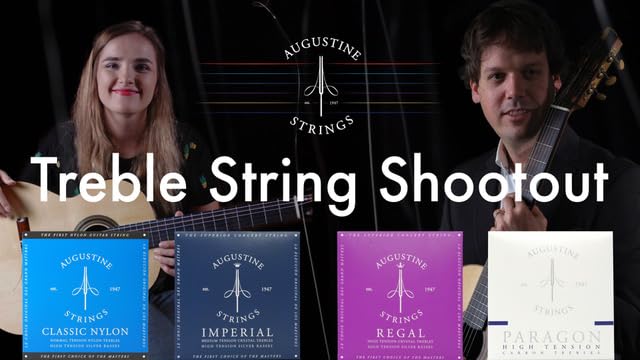 AUGUSTINE Classical Guitar Strings Box Black Set 3-Pack