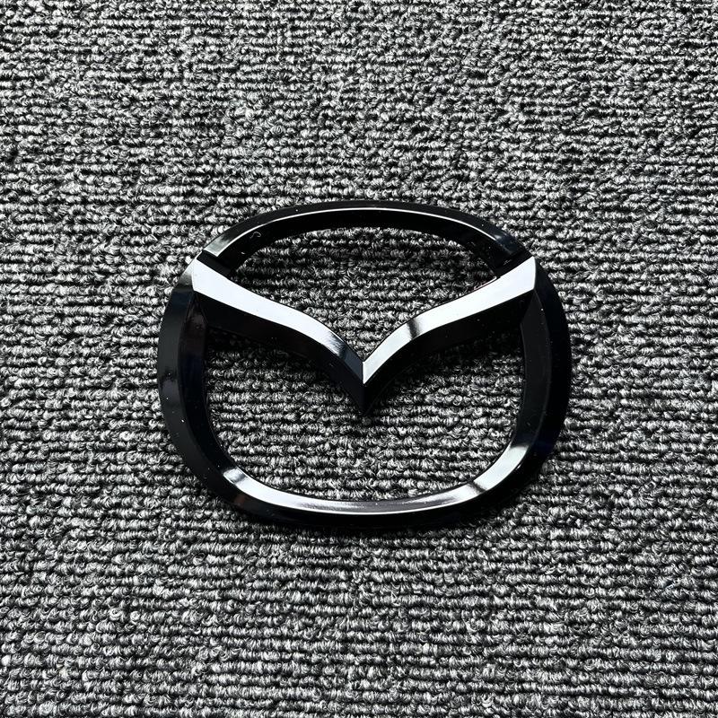 

Чорний Самурай Mazda 3 Axela Комплект передньої та задньої емблеми - Модифікований логотип на двері багажника