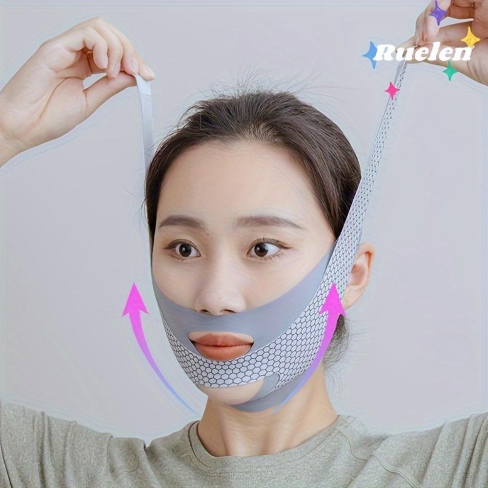 Sleep Face Lift Band - V-Shaping Slimming, Relax Double Chin, Unfragranced Facial Training Band Massage Tool for Beauty and Personal Care