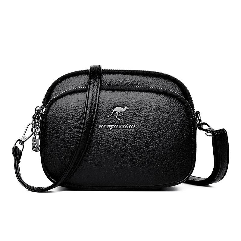 Women's Bag New Casual Small Square Bag Multi-compartment Shoulder Messenger Bag Mother Bag Atmospheric Women's Bag