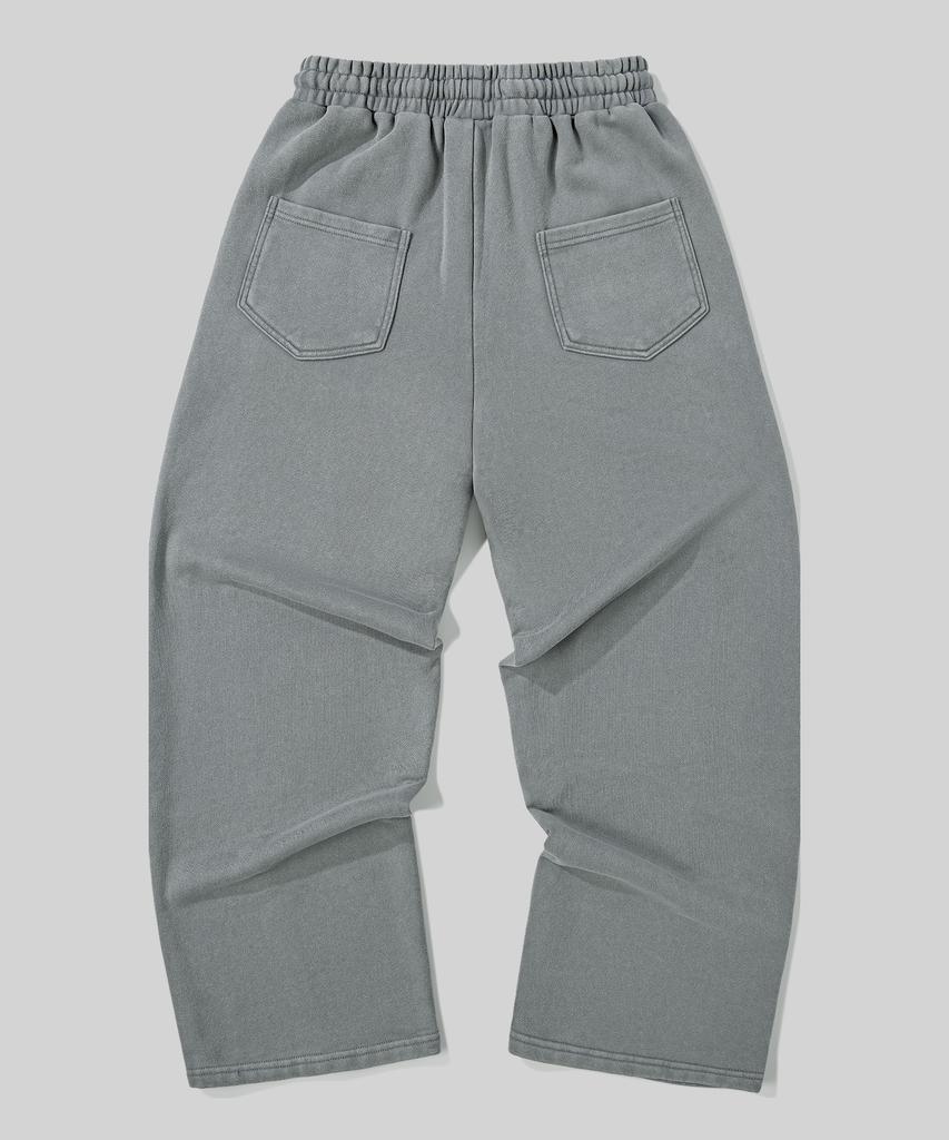 Beodeonteu Multi-Cut Line Pigment Sweatpants [Gray]
