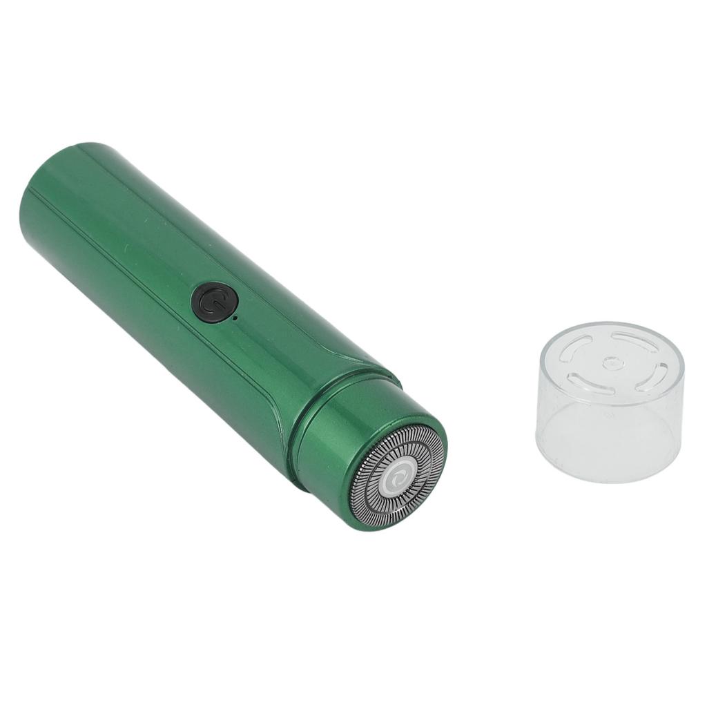 Electric Shaver High Efficiency Portable Rechargeable Electric Beard Trimmer and Shaver Green