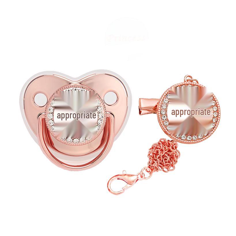 Nový dětský dudlík s kamínky a protiprachovým krytem skladem