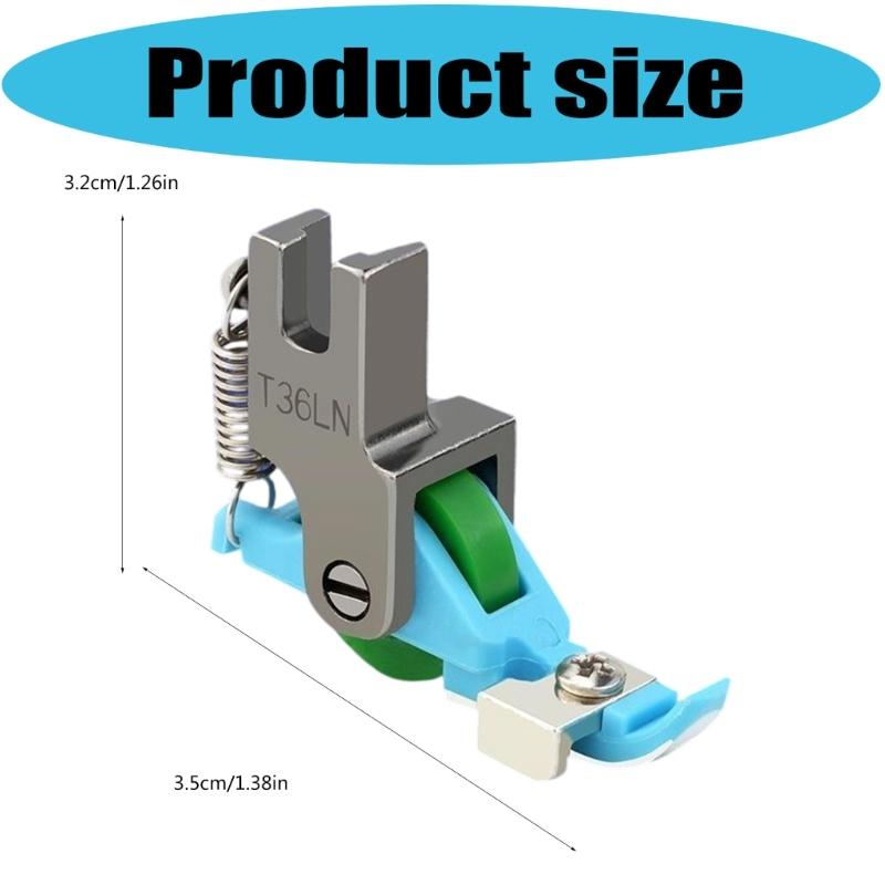 Sturdy Plastic Presser Foot for Flatbed Sewing Machines Extended Designs Improved Cloth Stability Expert Tailoring