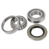 4 Pcs Trailer Wheel Hub Bearings Kit Steel Alloy L44643 Inner Outer Bearings with Outer Ring Grease