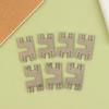 20Pcs Solar Panel Grounding Clip Washer Spacer 28X50Mm Photovoltaic Conductive Sheet Puncture Gasket
