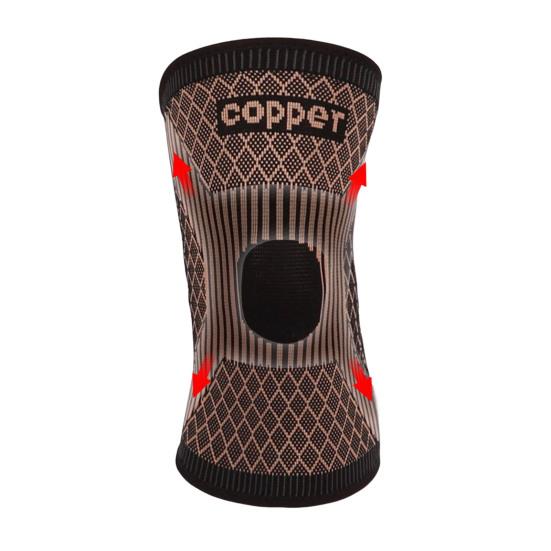 1Pc Knee Sleeve High Elastic Breathable Pressurization Knitting Knee Protection Knee Compression Sleeve