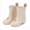 Children's Non-Slip Silicone Rain Boots - Cute Cartoon Design for Preschool and Primary