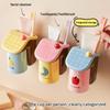 Magnetic Suction Mouthwash Cup Wall Mounted Magnet Toothbrush Holder For Home Bathroom Shower No Hole Drain Rack Brushing Access